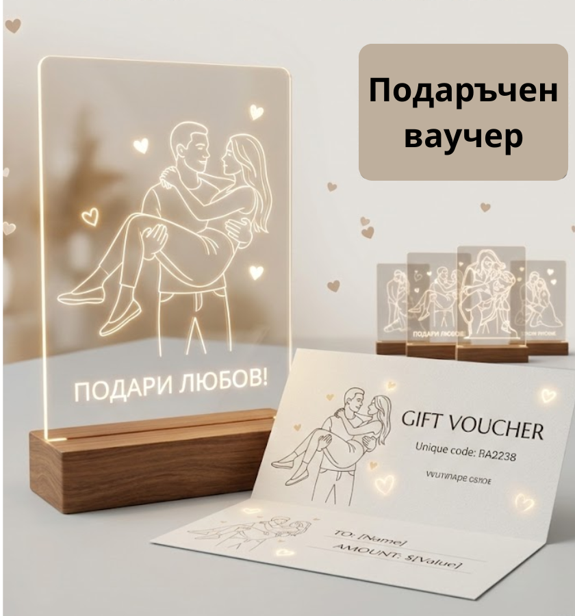 GlowLamps Подаръчен ваучер